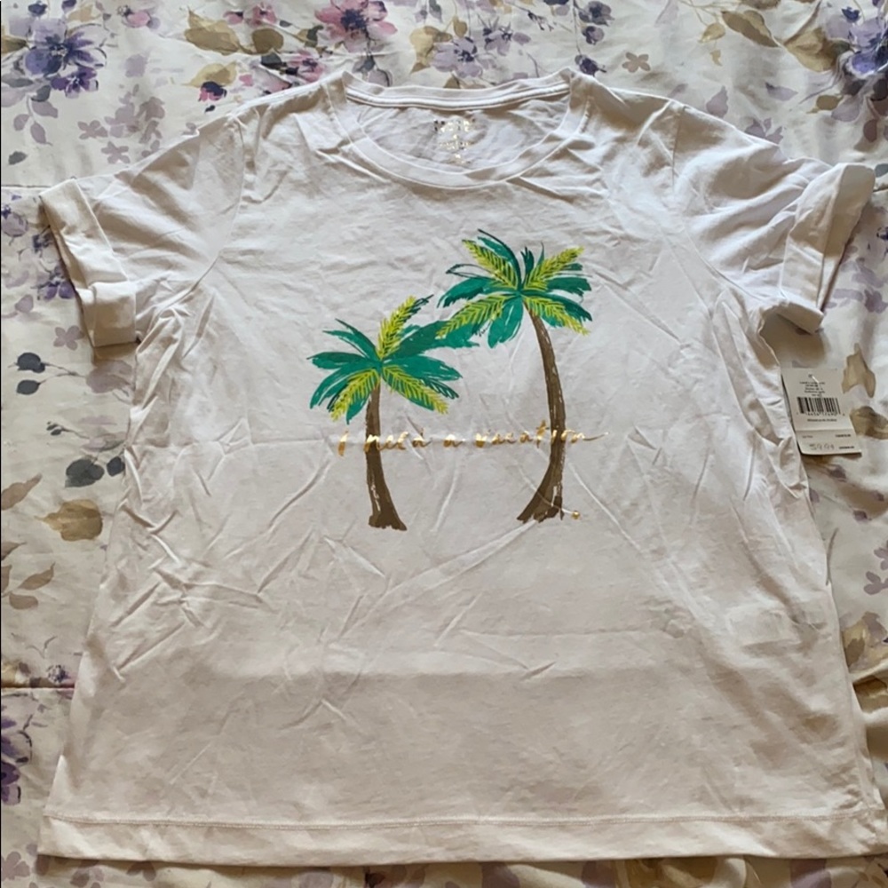 White Kate Spade Teeshirt